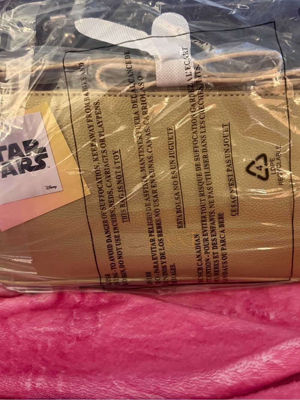 Danielle Nicole Star Wars Gold shoulder Bag